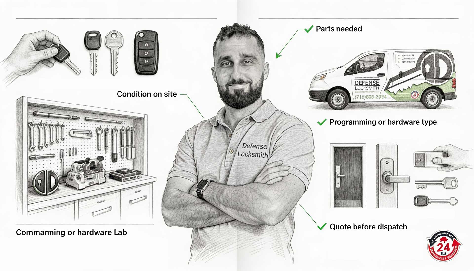 About Defense Locksmith, a Buffalo, NY locksmith company
