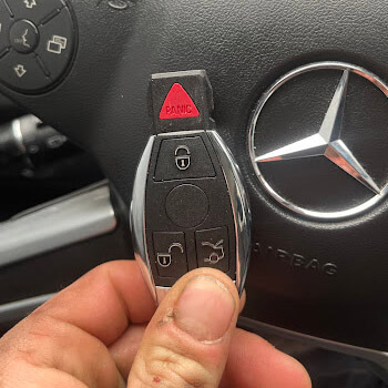 Mercedes-Benz smart key fob programming by Defense Locksmith Buffalo NY