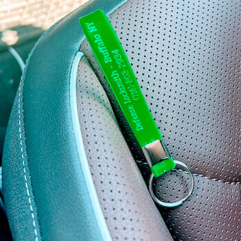 Mobile car locksmith service inside a vehicle by Defense Locksmith Buffalo NY