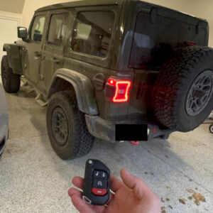 Jeep Wrangler key fob programming by Defense Locksmith in Buffalo NY
