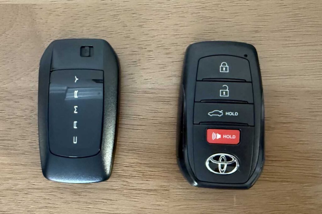 Toyota and other smart key fobs for push-to-start programming