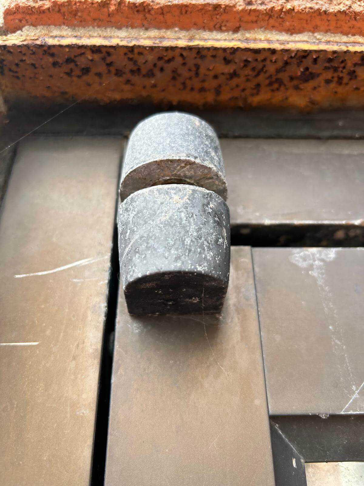 Gate lock and surface bolt service in Buffalo, NY Surface bolt fitted to a gate by a locksmith in Buffalo, NY