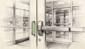 Locksmith Services in Alden NY - charcoal illustration | Defense Locksmith, Buffalo NY (716) 803-2934
