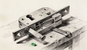Locksmith Services in Angola NY - charcoal illustration | Defense Locksmith, Buffalo NY (716) 803-2934