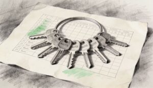 Locksmith Services in Brant NY - charcoal illustration | Defense Locksmith, Buffalo NY (716) 803-2934