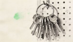 Locksmith Services in Erie County NY - charcoal illustration | Defense Locksmith, Buffalo NY (716) 803-2934