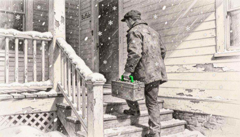 Locksmith Services in Gasport NY - charcoal illustration | Defense Locksmith, Buffalo NY (716) 803-2934