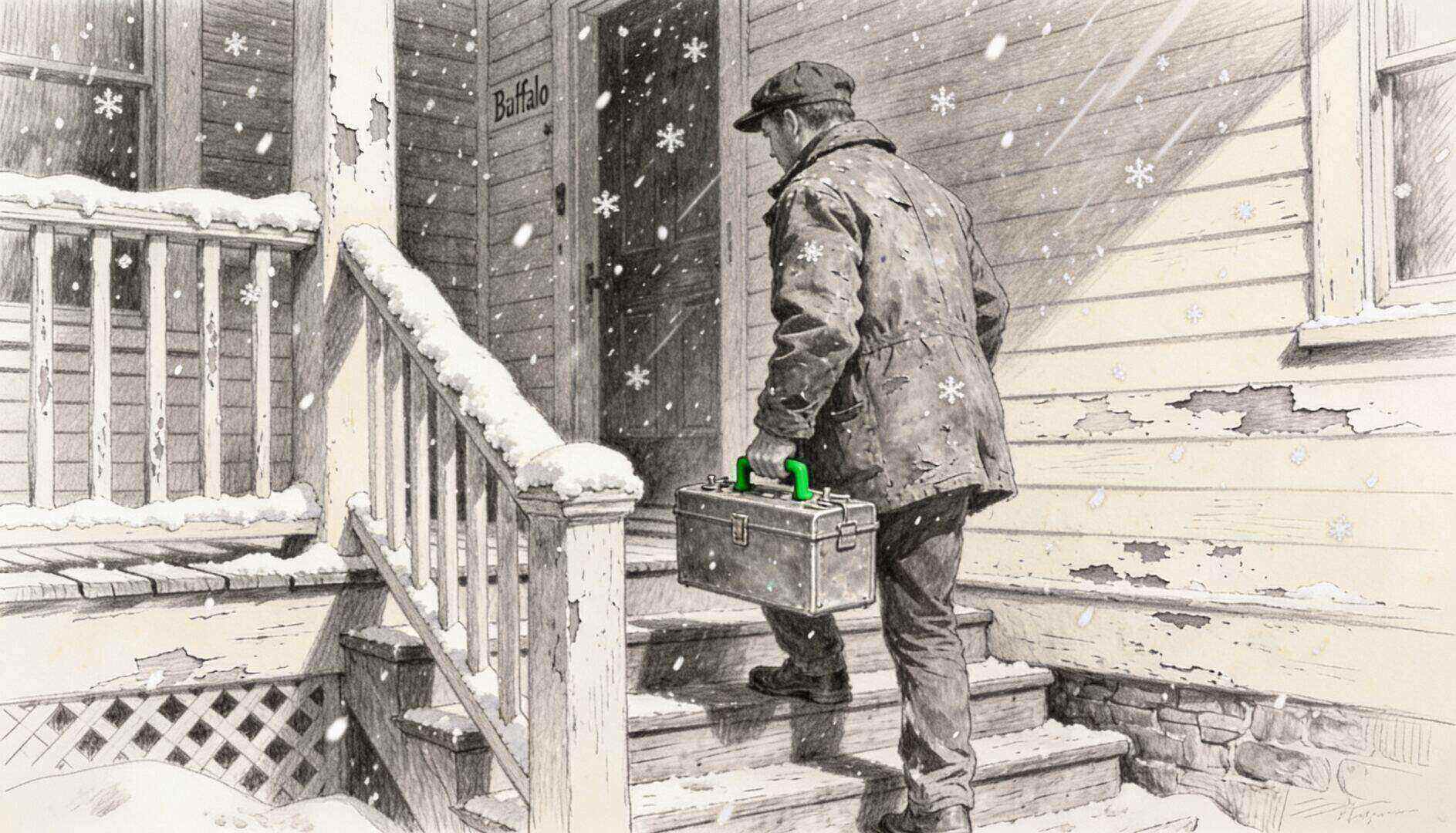Locksmith Services in Gasport NY - charcoal illustration | Defense Locksmith, Buffalo NY (716) 803-2934