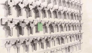 Locksmith Services in Lackawanna NY - charcoal illustration | Defense Locksmith, Buffalo NY (716) 803-2934