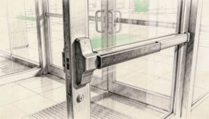 Locksmith Services in Sanborn NY - charcoal illustration | Defense Locksmith, Buffalo NY (716) 803-2934