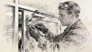 Locksmith Services in Sloan NY - charcoal illustration | Defense Locksmith, Buffalo NY (716) 803-2934