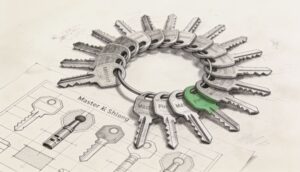 Locksmith Services in West Seneca NY - charcoal illustration | Defense Locksmith, Buffalo NY (716) 803-2934