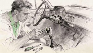 Locksmith Services in Wilson NY - charcoal illustration | Defense Locksmith, Buffalo NY (716) 803-2934