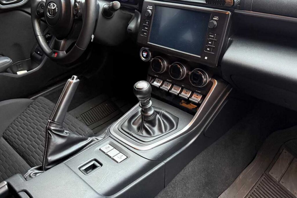 Luxury car dashboard during high-end key programming