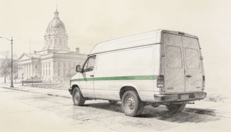 Mobile Locksmith Services in the Buffalo Metro Area - charcoal illustration | Defense Locksmith, Buffalo NY (716) 803-2934