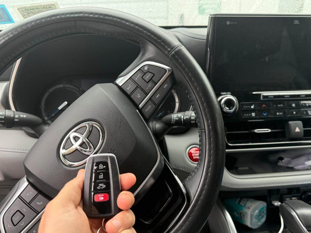 Toyota car key fob programming in Buffalo, NY by Defense Locksmith